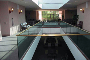 View of the Riverside Lobby